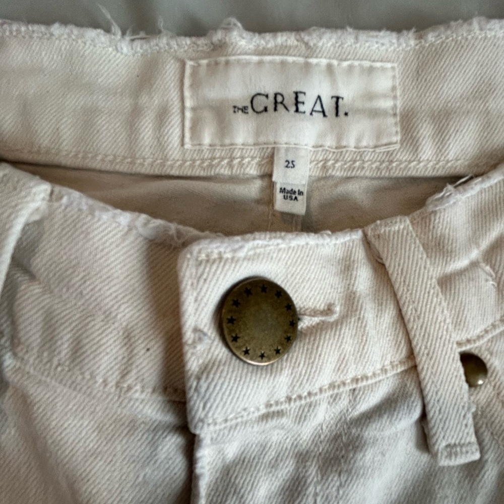 The GREAT. Riderette Jeans, Size 25